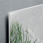 SIGEL Mágneses üvegtábla, 91x46x1,5 cm, SIGEL "Artverum® ", növény mintázat
