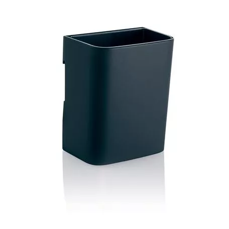 SIGEL Írószertartó pohár, 7,5x9,4x5,1 cm, SIGEL, " Artverum® Clip&Organise", antracit-szürke