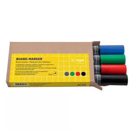 SIGEL Kezdőkészlet fehértáblához és mágneses üvegtáblához, SIGEL Starter set for whiteboards and magnetic glass boards