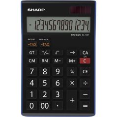   SHARP Számológép, asztali, 14 számjegy, SHARP "EL-145TBL"