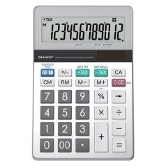   SHARP Számológép, asztali, 12 számjegy, SHARP "EL-322DT"