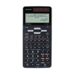   SHARP Számológép, tudományos, 640 funkció, SHARP "EL-W506TGY", szürke-fekete, dobozos