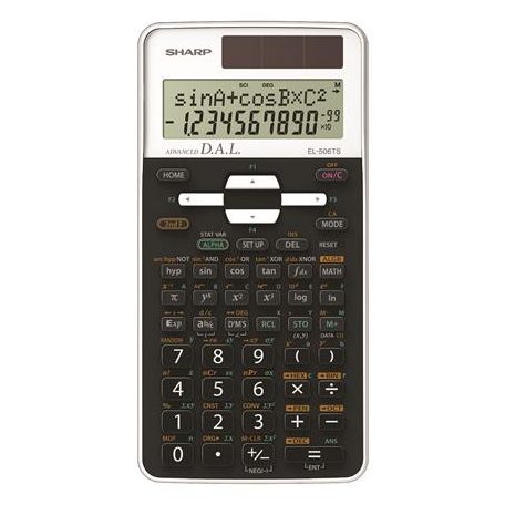 SHARP Számológép, tudományos, 470 funkció, SHARP "EL-506TS"