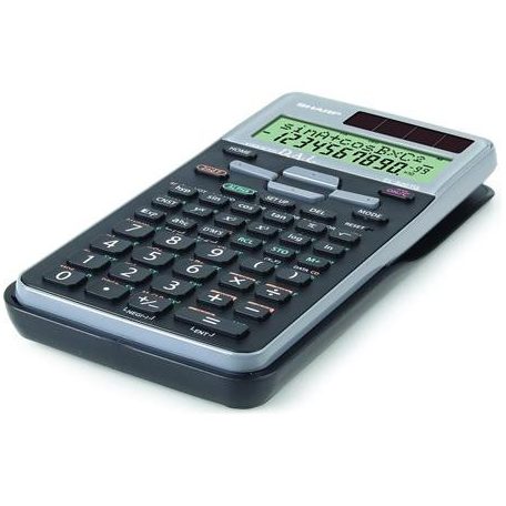 SHARP Számológép, tudományos, 400 funkció, SHARP "EL-520TGGY"