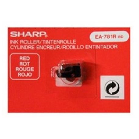 SHARP Festékhenger számológépekhez EL-1801E/C, EL2195L, EL-2901E/C típusokhoz, SHARP, piros