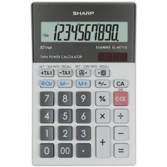   SHARP Számológép, asztali, 10 számjegy, SHARP "EL-M711G"