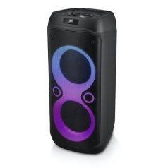  MUSE Hangszóró, Bluetooth, mikrofonnal, LED fényekkel, 600W, MUSE "M-1937DJ", fekete