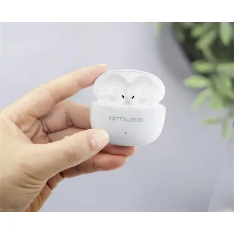 MUSE Fülhallgató, vezeték nélküli, Bluetooth 5.0, mikrofonnal, MUSE "M-270 TWS"