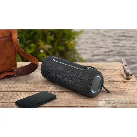 MUSE Hangszóró, Bluetooth, sztereo, MUSE "M-780 BT", fekete
