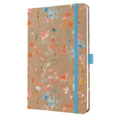  SIGEL Naptár, A5, heti, 2027, kemény borító, SIGEL "Jolie", Blue Floral Serenity
