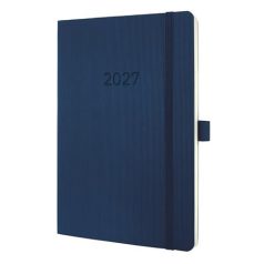   SIGEL Naptár, A5, heti, 2027, puha borító, SIGEL "Conceptum", éjkék