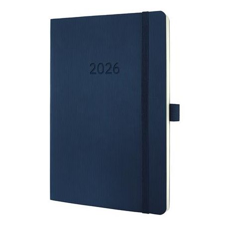 SIGEL Naptár, A5, heti, 2026, puha borító, SIGEL "Conceptum", éjkék