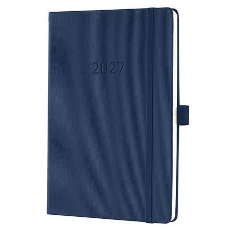 SIGEL Naptár, A5, heti, 2027, kemény borító, SIGEL "Conceptum", éjkék
