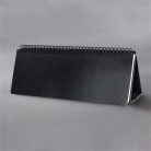 SIGEL Naptár, asztali, álló, 2027, 300x143x18 mm, SIGEL "Conceptum", fekete