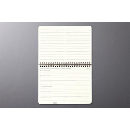 SIGEL Naptár, asztali, álló, 2027, 213x220x18 mm, SIGEL "Conceptum", fekete