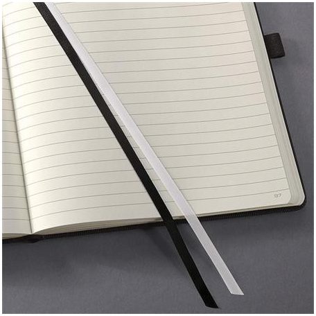 SIGEL Jegyzetfüzet, exkluzív, A6, vonalas, 97 lap, keményfedeles, SIGEL "Conceptum", fekete