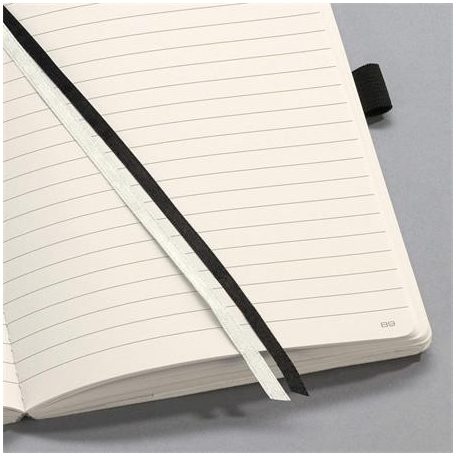 SIGEL Jegyzetfüzet, exkluzív, A5, vonalas, 97 lap, puhafedeles, SIGEL "Conceptum", fekete