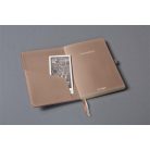 SIGEL Jegyzetfüzet, exkluzív, A5, vonalas, 97 lap, keményfedeles, SIGEL "Conceptum", pink metál