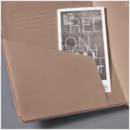 SIGEL Jegyzetfüzet, exkluzív, A5, vonalas, 97 lap, keményfedeles, SIGEL "Conceptum", pink metál