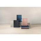 SIGEL Jegyzetfüzet, exkluzív, A5, vonalas, 97 lap, keményfedeles, SIGEL "Conceptum", pink metál