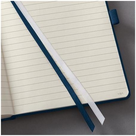 SIGEL Jegyzetfüzet, exkluzív, A4, vonalas, 97 lap, keményfedeles, SIGEL "Conceptum", éjkék