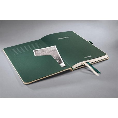 SIGEL Jegyzetfüzet, exkluzív, A5, pontrácsos, 97 lap, keményfedeles, SIGEL "Conceptum Nature Edition"