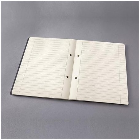 SIGEL Füzet, exkluzív, A5, vonalas, 60 lap, keményfedeles, SIGEL "Conceptum", fekete