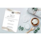 SIGEL Előnyomott papír, kétoldalas, A4, 90 g, SIGEL, arany pöttyözés