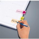 SIGEL Jelölőcímke, papír, 5x40 lap, 20x50 mm, SIGEL "Smile", vegyes szín