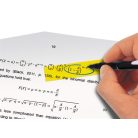 SIGEL Jelölőcímke, műanyag, 5x25 lap, 12x50 mm, klippel, SIGEL "Clip", vegyes szín