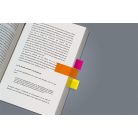 SIGEL Jelölőcímke, műanyag, 4x40 lap, 20x50 mm, SIGEL "614", vegyes szín