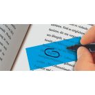 SIGEL Jelölőcímke, műanyag, 4x40 lap, 20x50 mm, SIGEL "614", vegyes szín