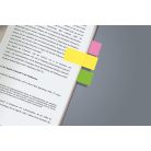 SIGEL Jelölőcímke, papír, 4x40 lap, 20x50 mm, SIGEL "Brilliant", vegyes szín