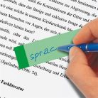 SIGEL Jelölőcímke, papír, 10x50 lap, 15x50 mm, SIGEL "Multicolor", vegyes szín