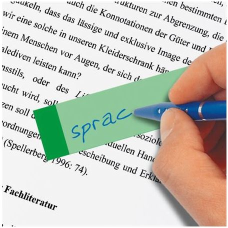 SIGEL Jelölőcímke, papír, 10x50 lap, 15x50 mm, SIGEL "Multicolor", vegyes szín