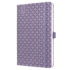   SIGEL Naptár, A5, heti, 2027, kemény borító, SIGEL "Jolie",  Lavender Purple