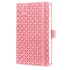 SIGEL Naptár, A6, heti, 2026, kemény borító, SIGEL "Jolie", rózsaszín