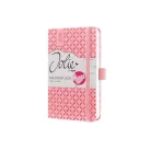 SIGEL Naptár, A6, heti, 2026, kemény borító, SIGEL "Jolie", rózsaszín