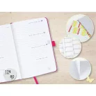 SIGEL Naptár, A5, heti, 2026, kemény borító, SIGEL "Jolie", Green Jungle Fever