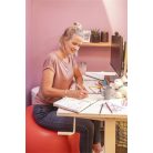 SIGEL Naptár, spirál, A5, heti, 2026, kemény borító, SIGEL "Jolie", Stay focused