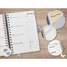 SIGEL Naptár, spirál, A5, heti, 2026, kemény borító, SIGEL "Jolie", Good Vibes