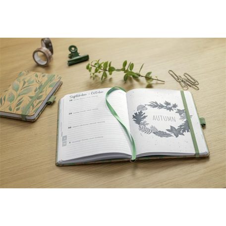 SIGEL Naptár, A5, heti, 2027, kemény borító, SIGEL "Jolie",  Magnolia Dreams