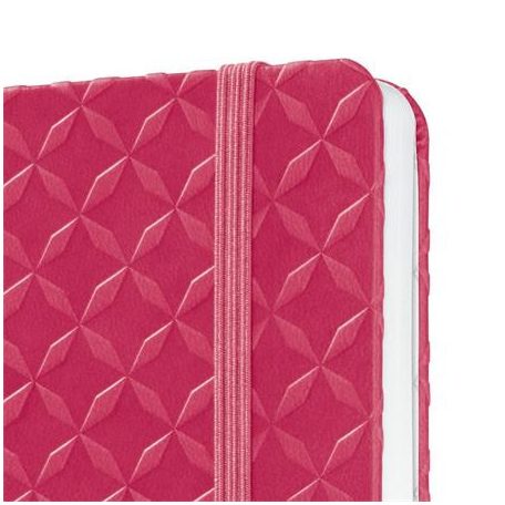 SIGEL Jegyzetfüzet, exkluzív, 135x203 mm, vonalas, 87 lap, keményfedeles, SIGEL "Jolie", fukszia