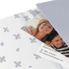 SIGEL Jegyzetfüzet, exkluzív, 135x203 mm, vonalas, 87 lap, keményfedeles, SIGEL "Jolie" Bloom Orange