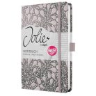 SIGEL Jegyzetfüzet, exkluzív, A5, vonalas, 87 lap, keményfedeles, SIGEL "Jolie Enchanted Heart"