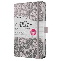   SIGEL Jegyzetfüzet, exkluzív, A5, vonalas, 87 lap, keményfedeles, SIGEL "Jolie Enchanted Heart"