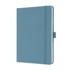 SIGEL Jegyzetfüzet, exkluzív, A5, vonalas, 96 lap, keményfedeles, SIGEL "Jolie", porkék