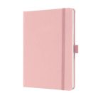 SIGEL Jegyzetfüzet, exkluzív, A5, vonalas, 96 lap, keményfedeles, SIGEL "Jolie", világos rózsaszín