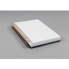 SIGEL Spirálfüzet, 162x215 mm, pontrácsos, 60 lap, keményfedeles, SIGEL "Jolie", Violet Marble