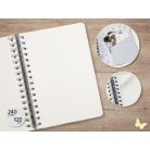 SIGEL Spirálfüzet, 168x215 mm, pontrácsos, 120 lap, keményfedeles, SIGEL "Jolie Eucalyptus Night"